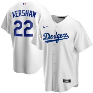 Clayton Kershaw Los Angeles Dodgers Nike Home 2020 Replica Player Jersey