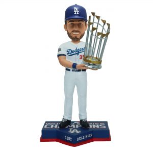 Cody Bellinger Los Angeles Dodgers FOCO 2020 World Series Champions 8” Bobblehead