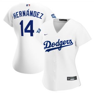 Enrique Hernández Los Angeles Dodgers Nike Women’s 2020 World Series Champions Home Replica Jersey