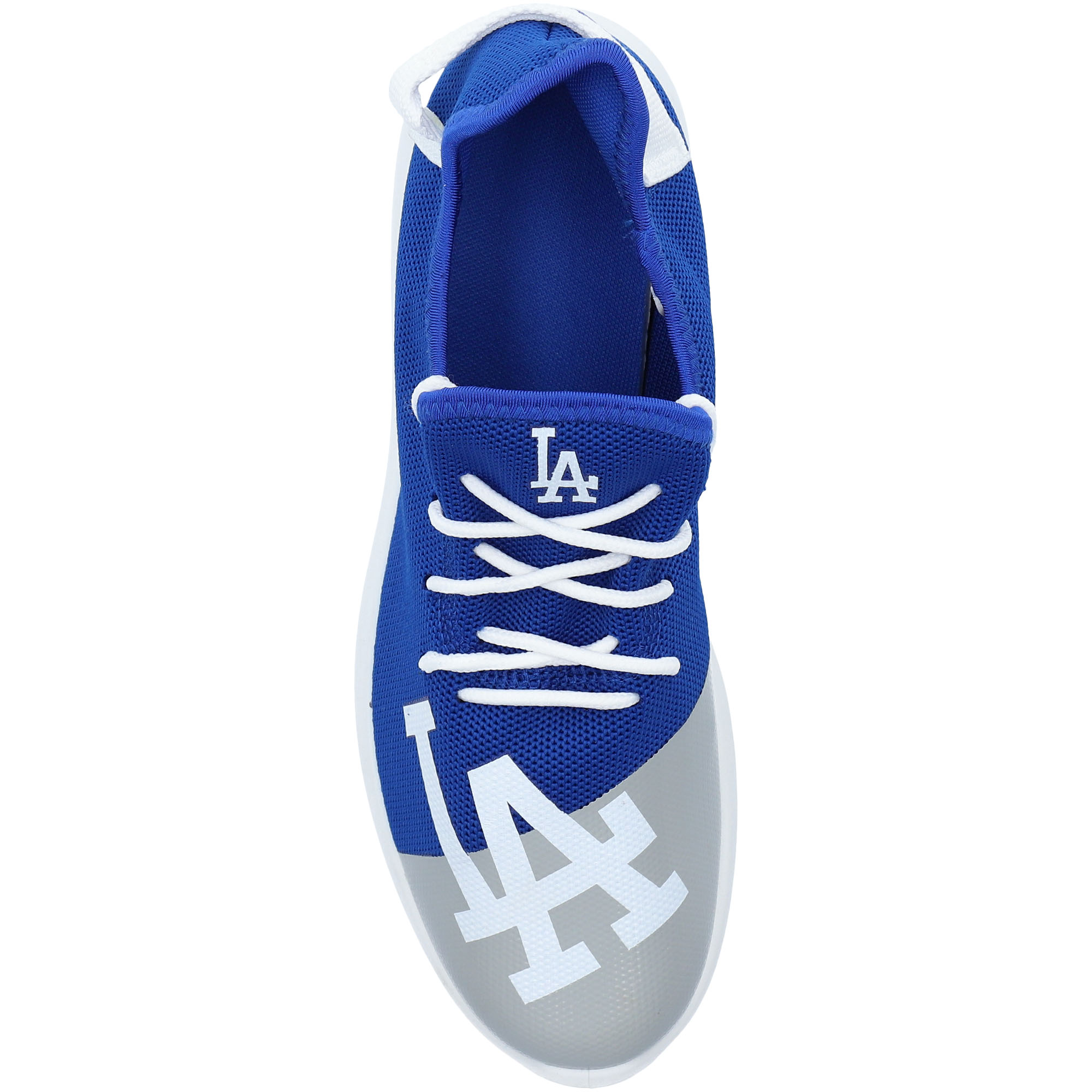 Los Angeles Dodgers ISlide 1981 & 1988 World Series Champions Throwback  Slide Sandals - White