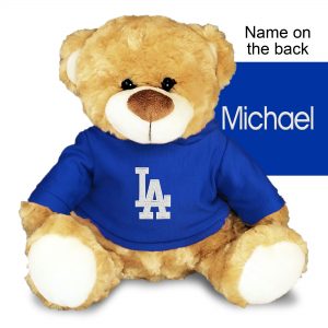Los Angeles Dodgers 10” Team Personalized Plush Bear