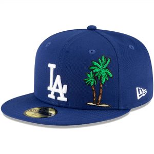 Los Angeles Dodgers New Era Local Icon 59FIFTY Fitted Hat